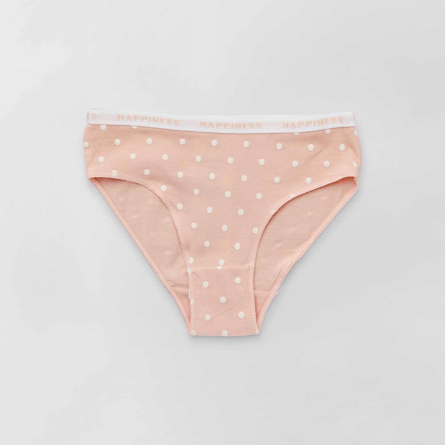 Lot 4 culottes en coton Beige/rose