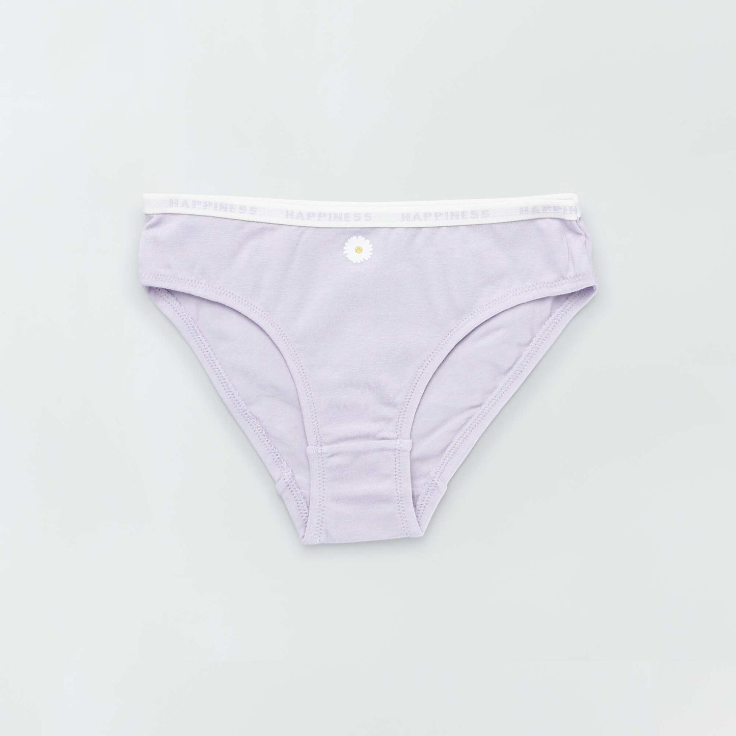 Lot 4 culottes en coton Blanc/orange/violet