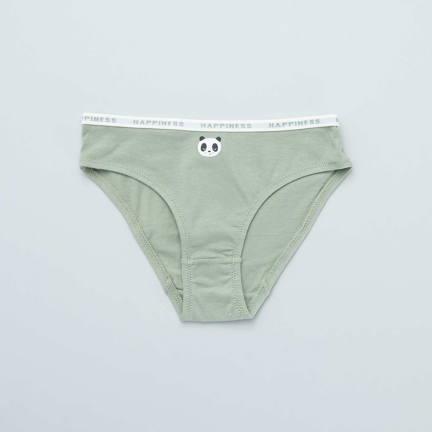 Lot 4 culottes en coton Vert/rose/jaune