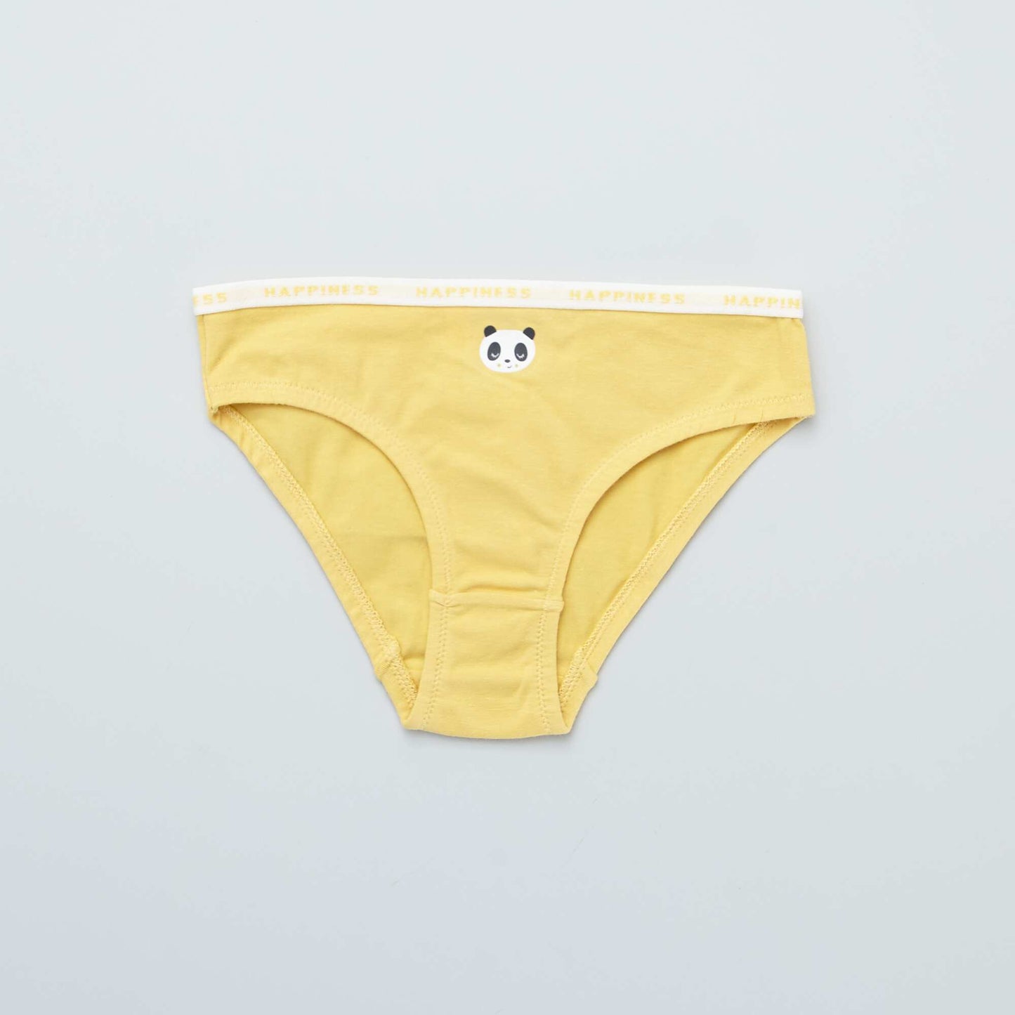 Lot 4 culottes en coton Vert/rose/jaune