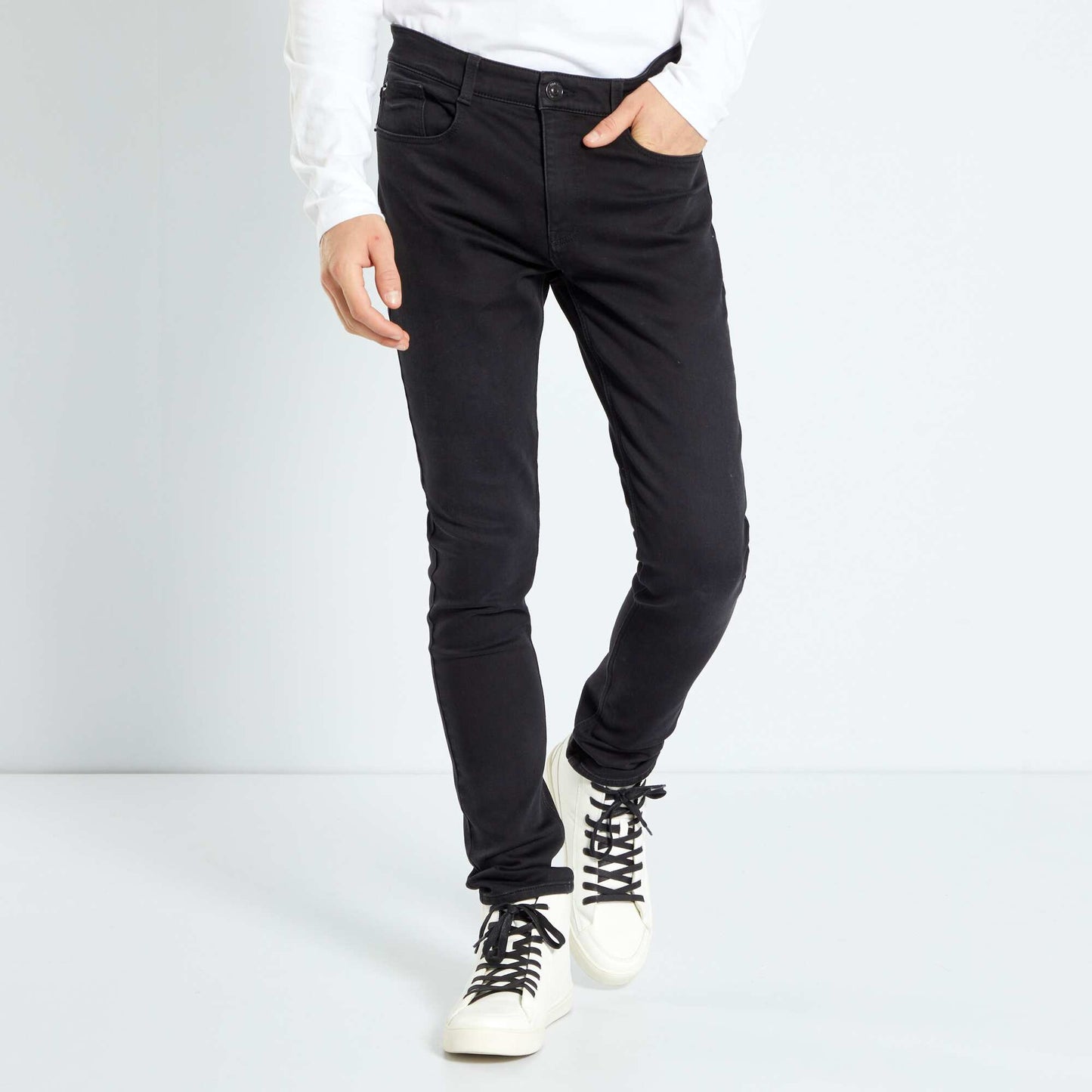 Jean skinny denim stretch Noir