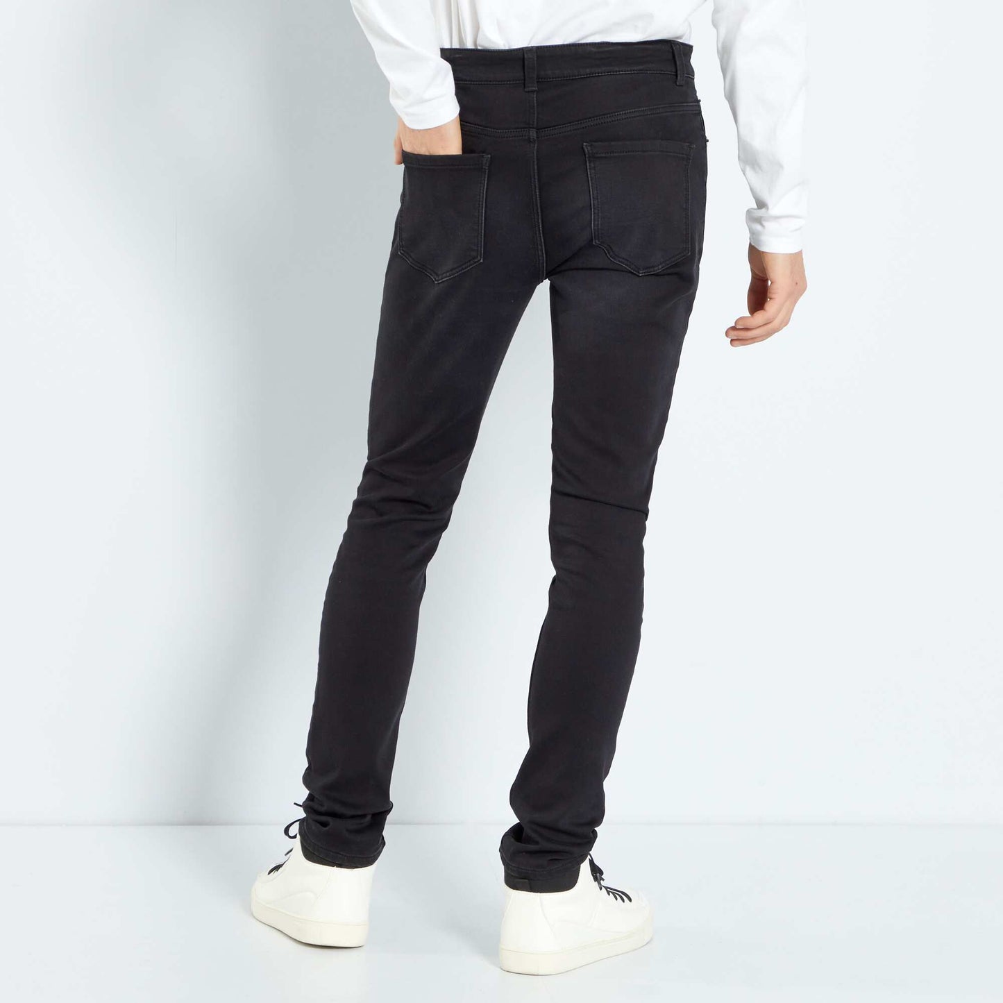 Jean skinny denim stretch Noir