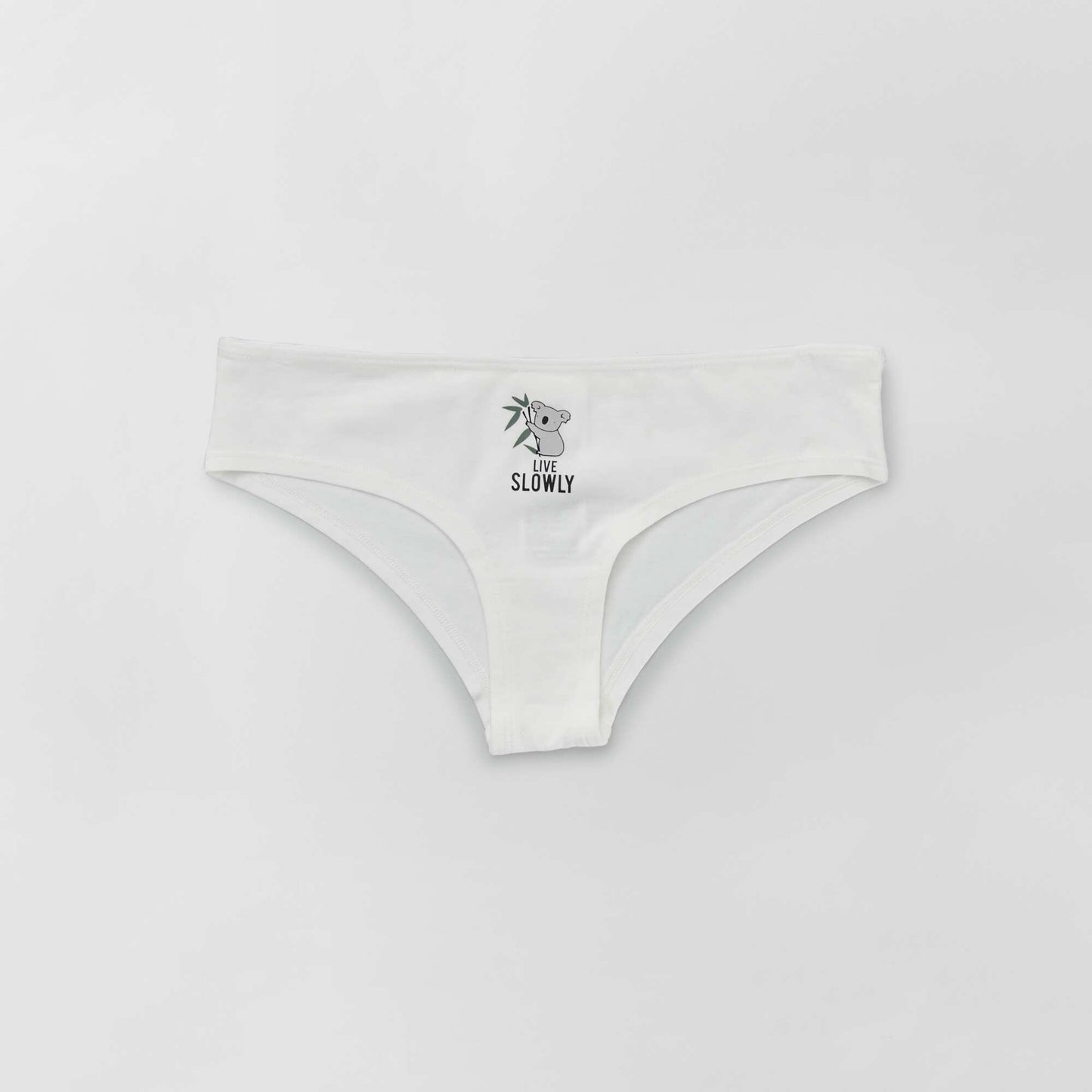 Lot de 3 shortys avec imprim s fantaisie Gris/blanc