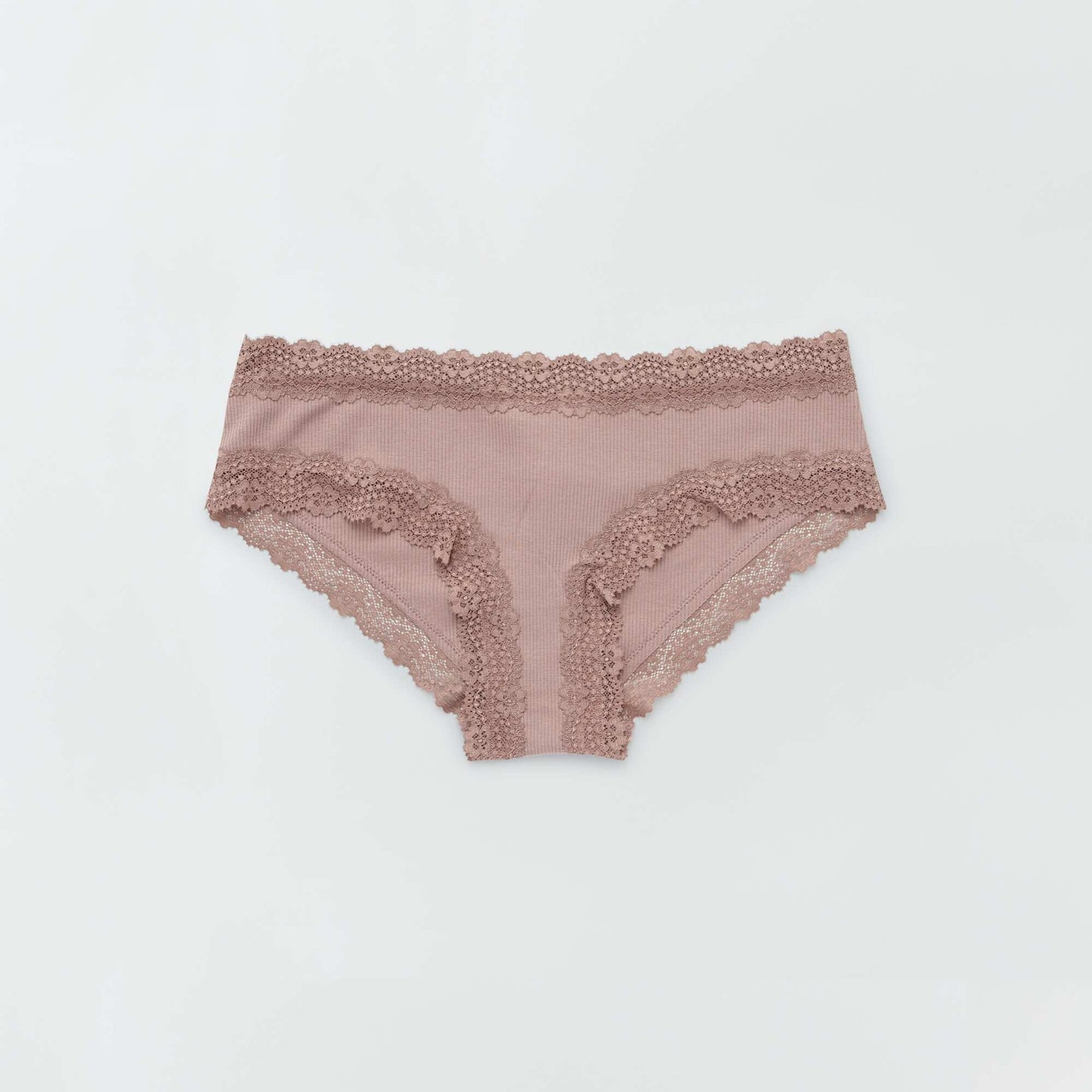 Lot de 3 shorties fines c tes cru/brun/prune