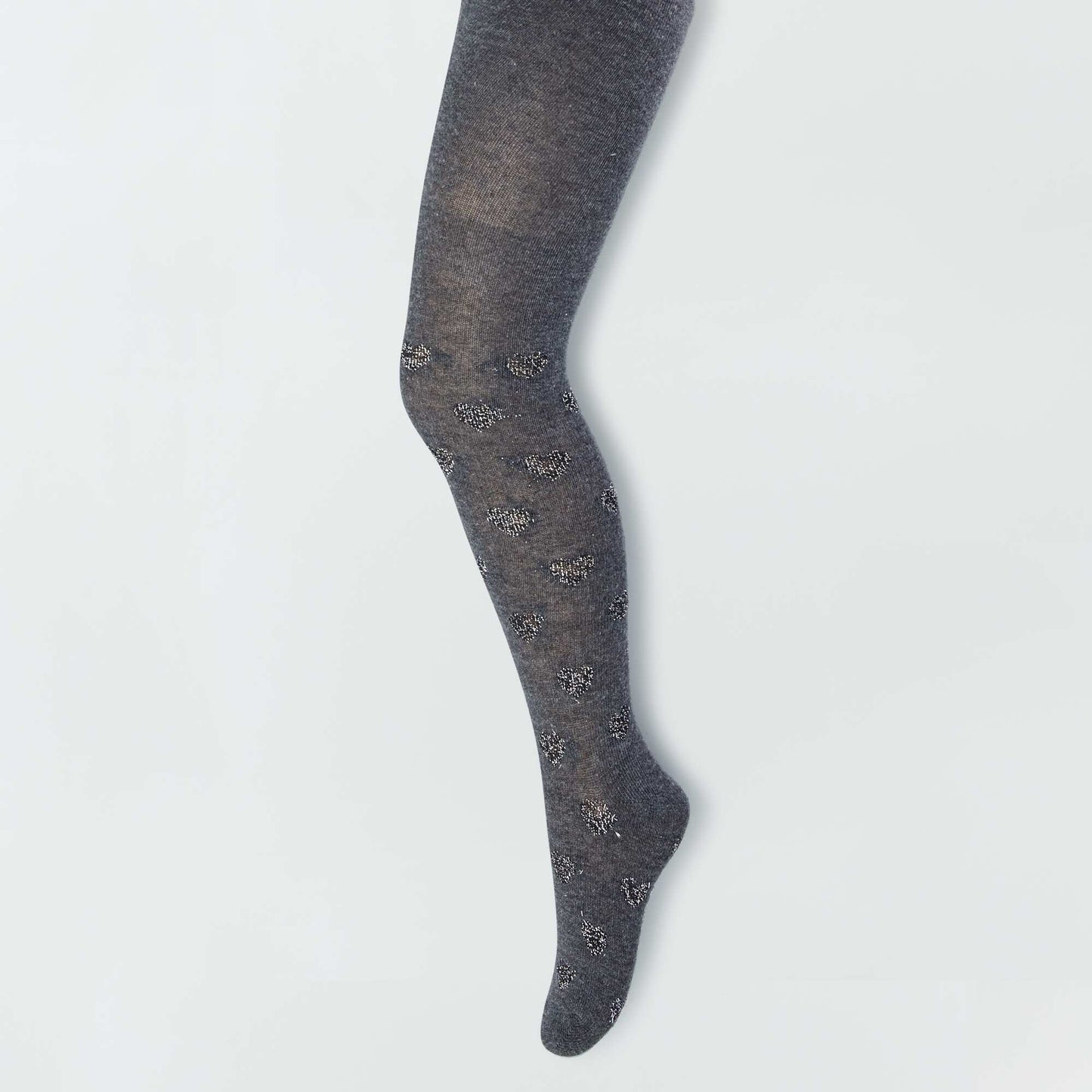 Collants motifs fantaisie - Lot de 2 Gris/rose