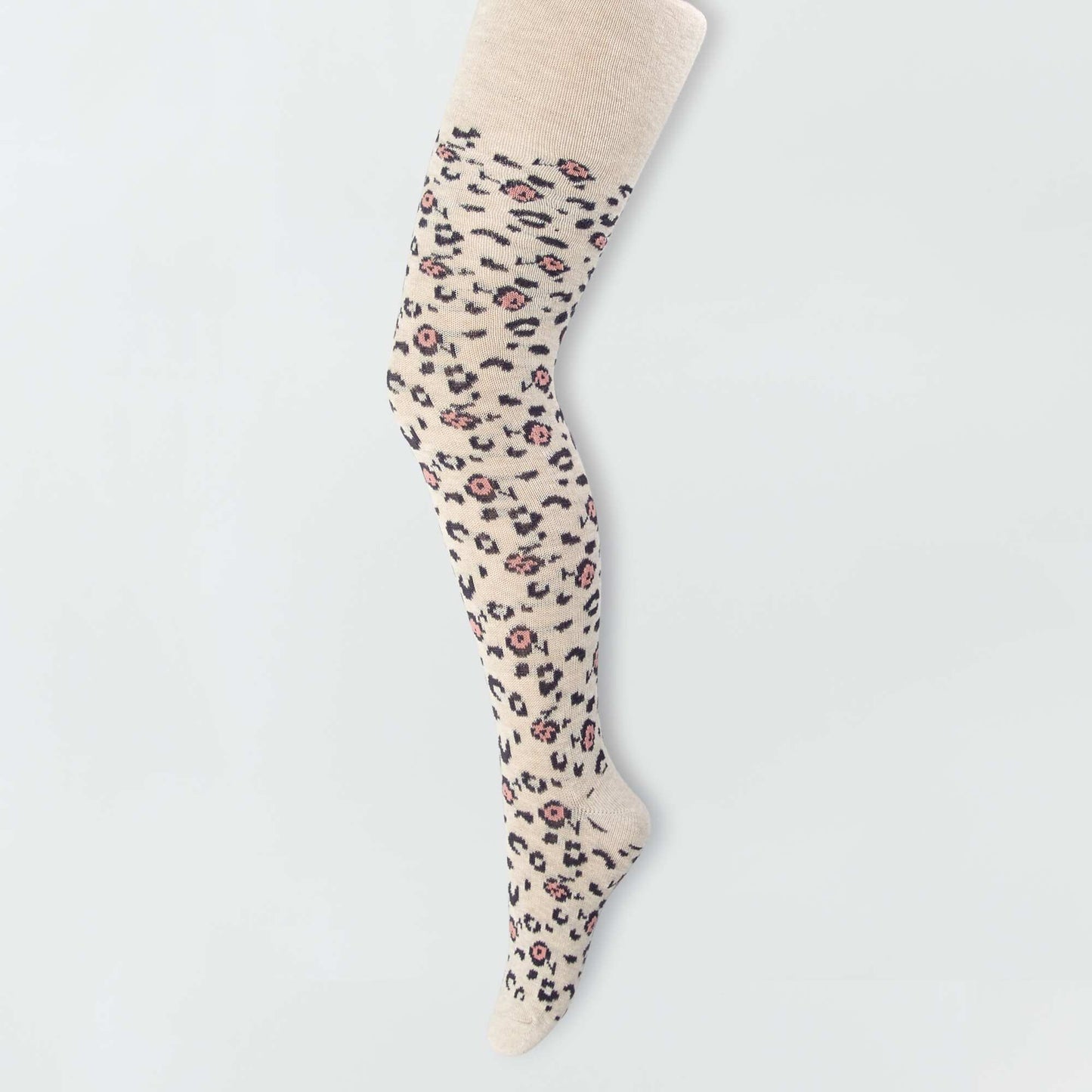 Collants motifs fantaisie - Lot de 2 Beige/noir