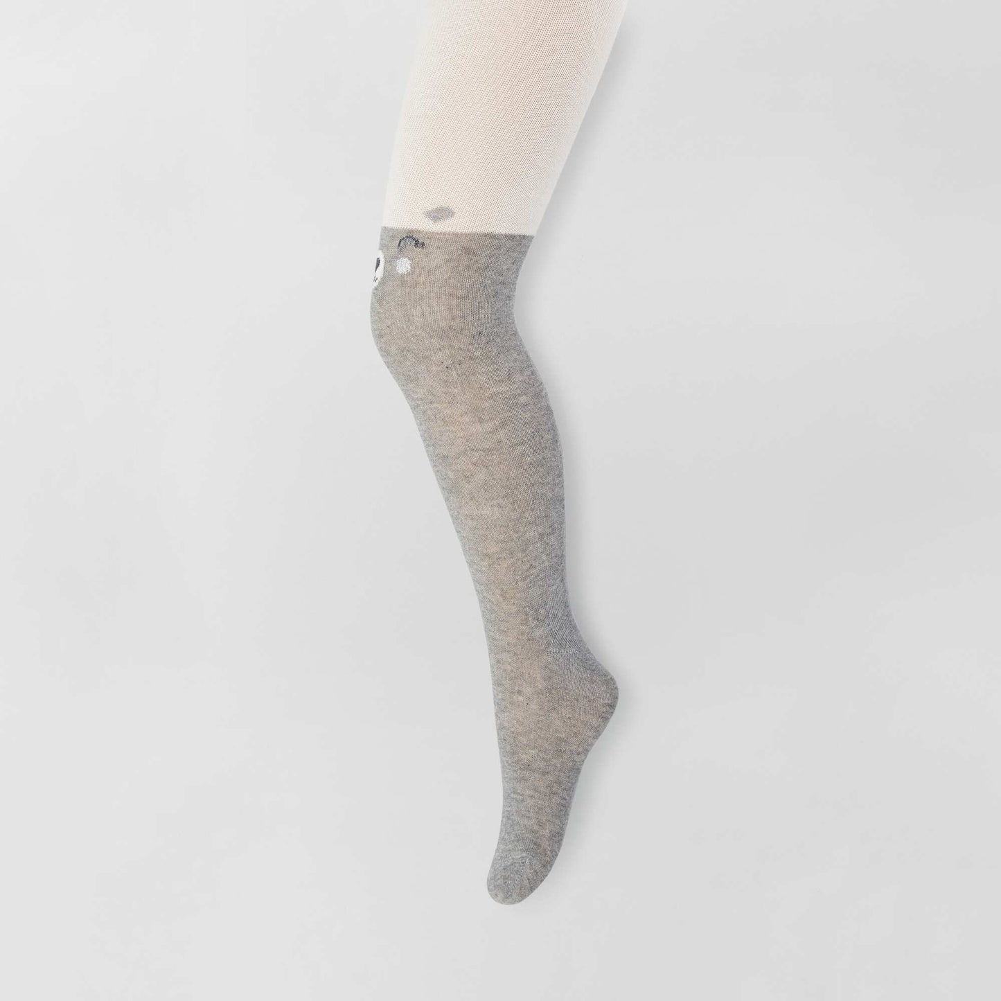 Collants chauds fantaisie - 2 pi ces Gris