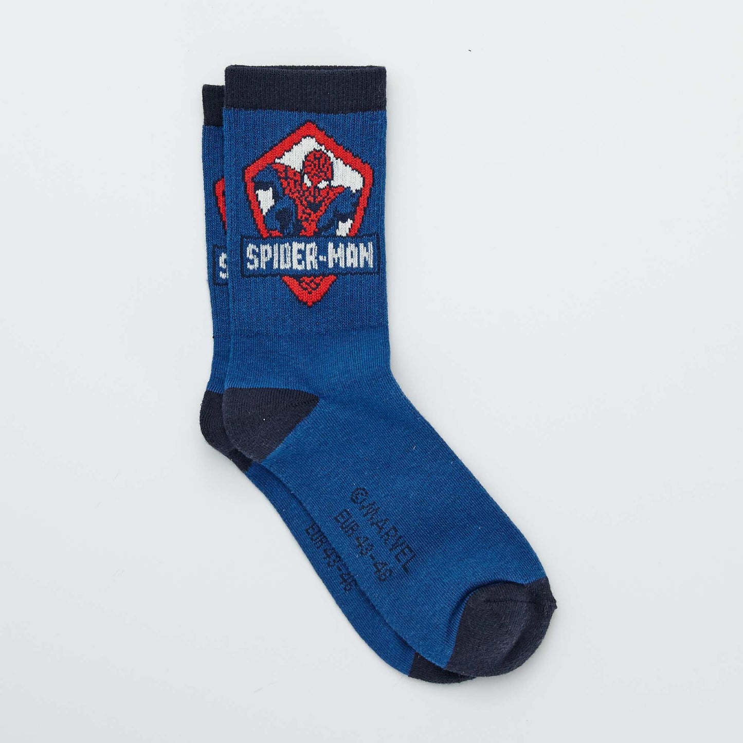 Lot 3 paires de chaussettes 'Spider-man' ROUGE