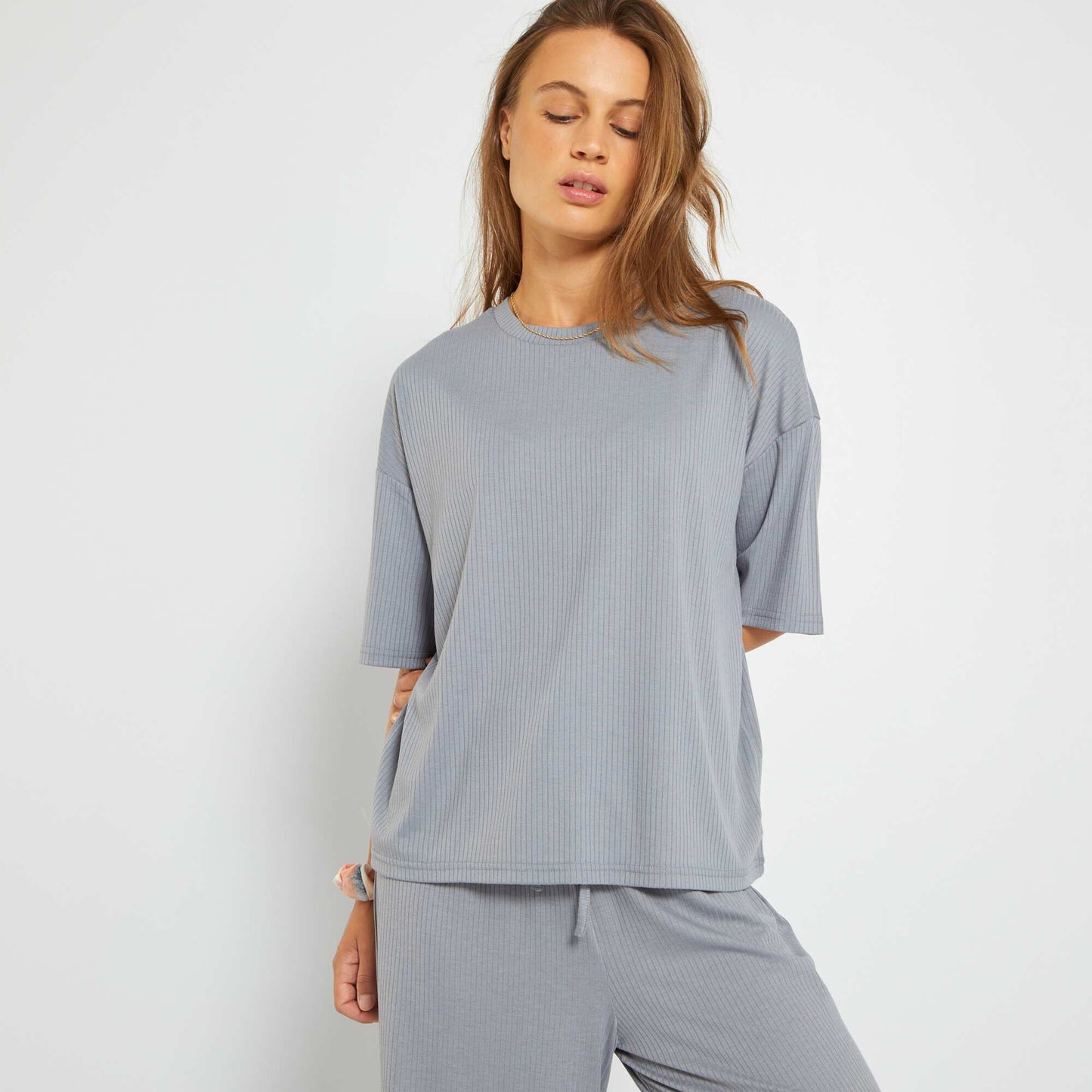 T-shirt de nuit c tel BLEU