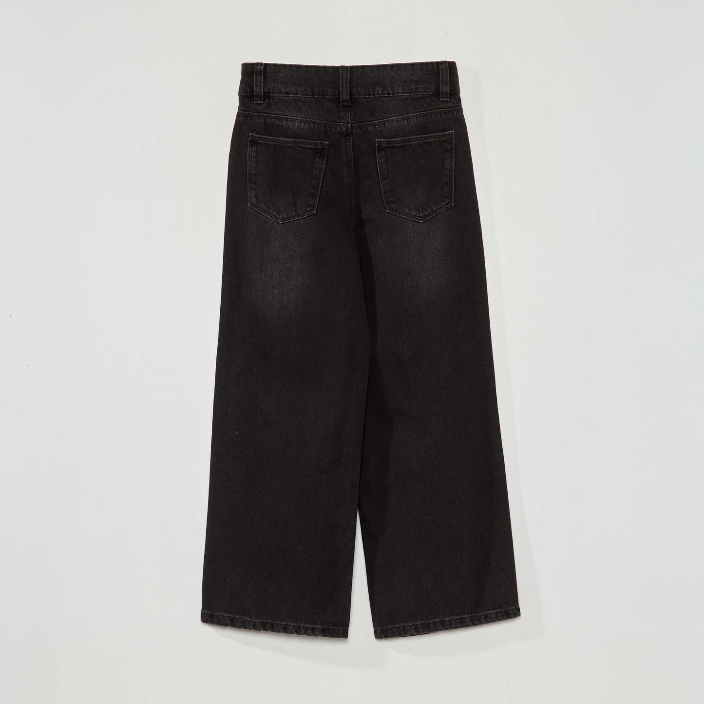Jean large wide-leg Noir