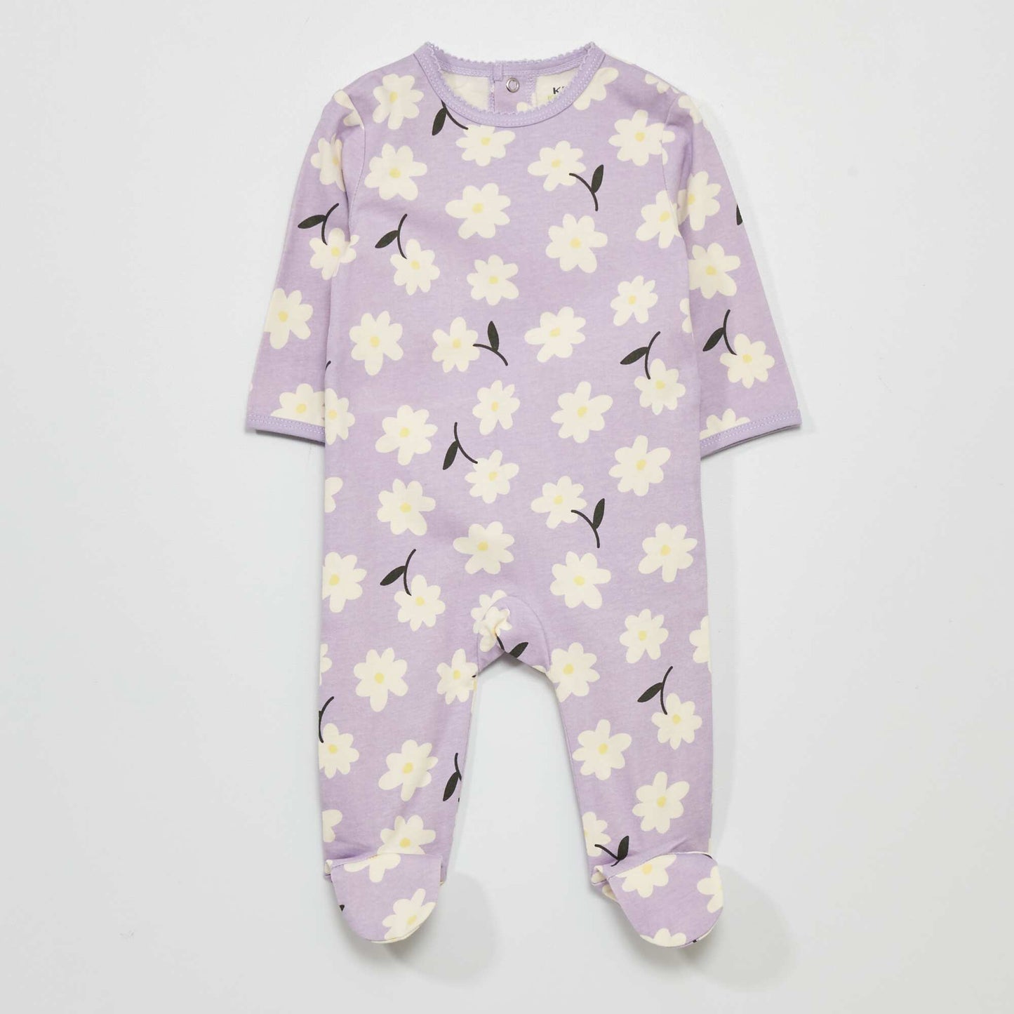 Pyjama en jersey avec imprim Violet