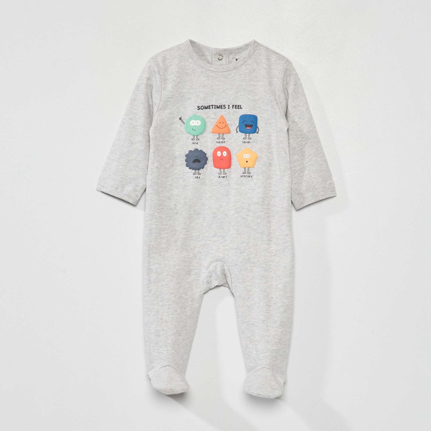 Pyjama en jersey avec imprim Blanc
