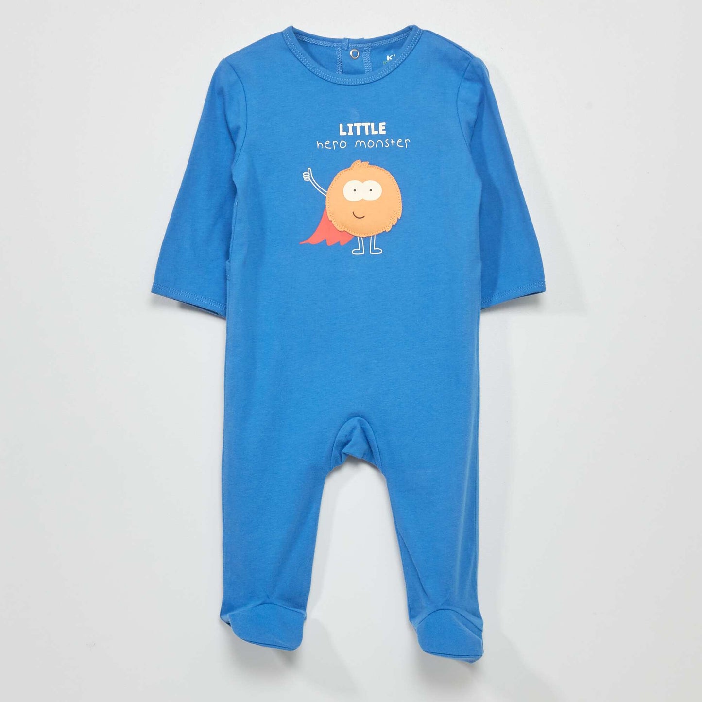 Pyjama en jersey avec imprim Bleu 'hero monster'