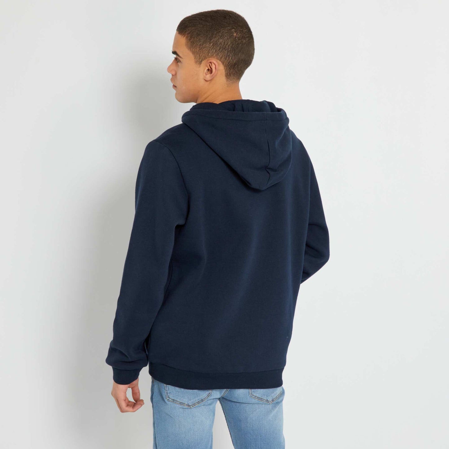 Sweat capuche 'New York' Bleu marine