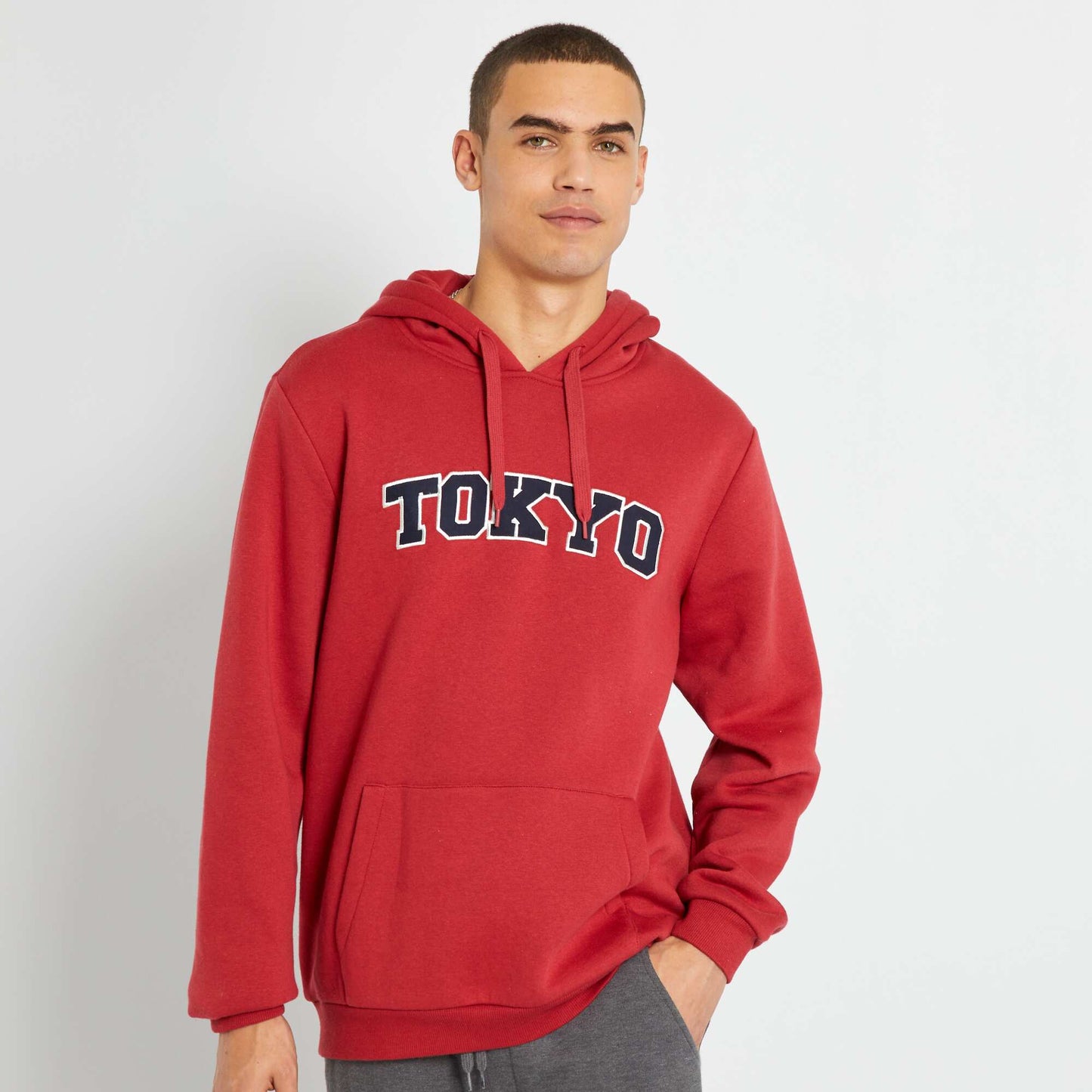 Sweat capuche 'Tokyo' Rouge
