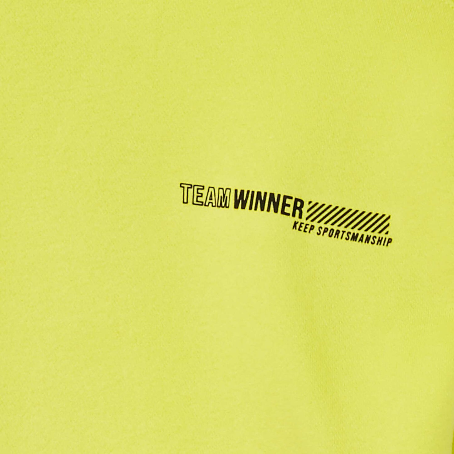 Sweat capuche Jaune
