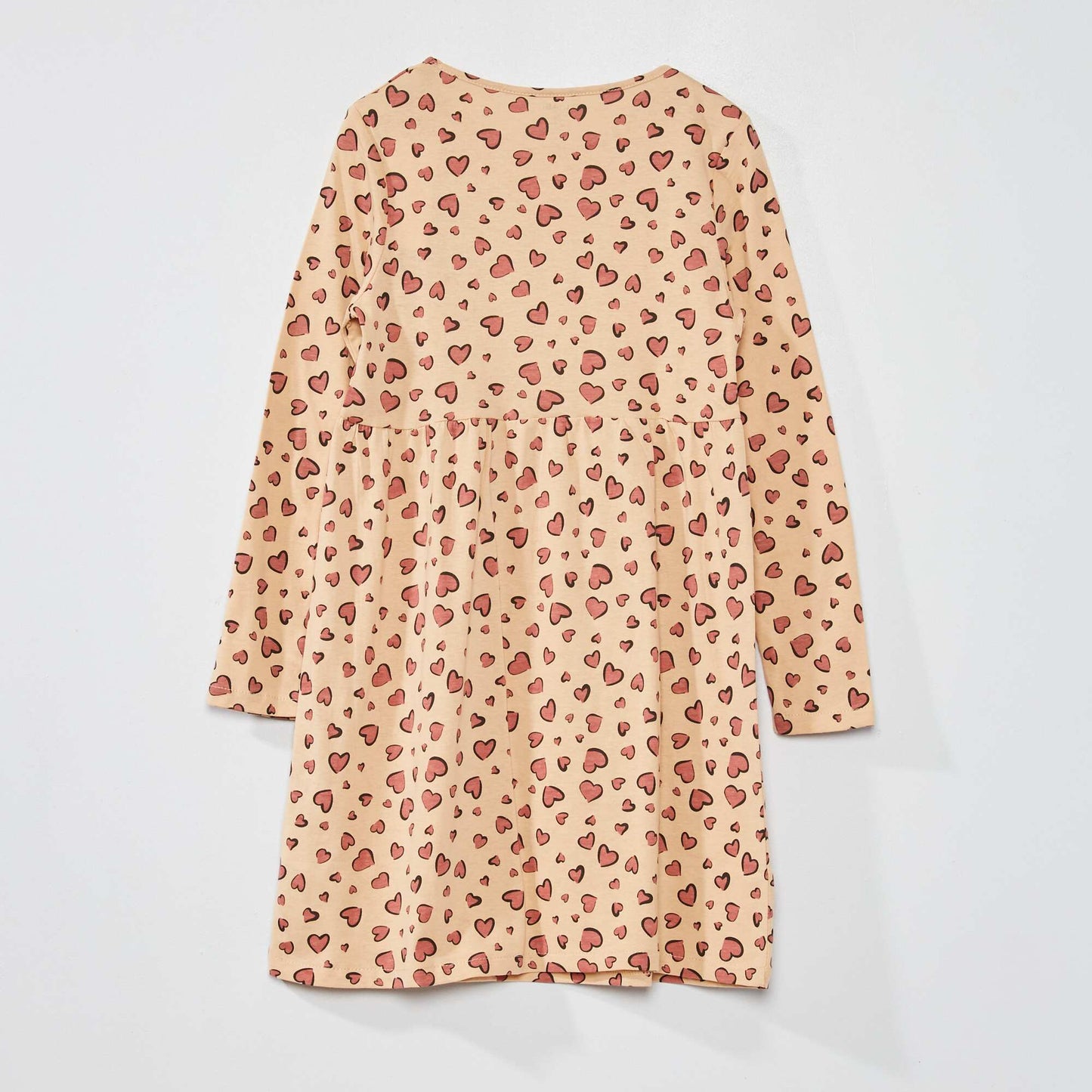 Robe vas e imprim 'z bre' Beige