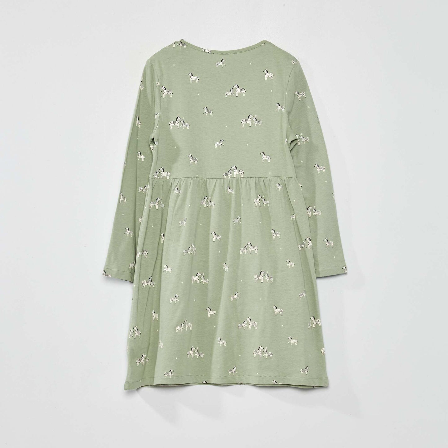 Robe vas e imprim 'z bre' Vert d'eau