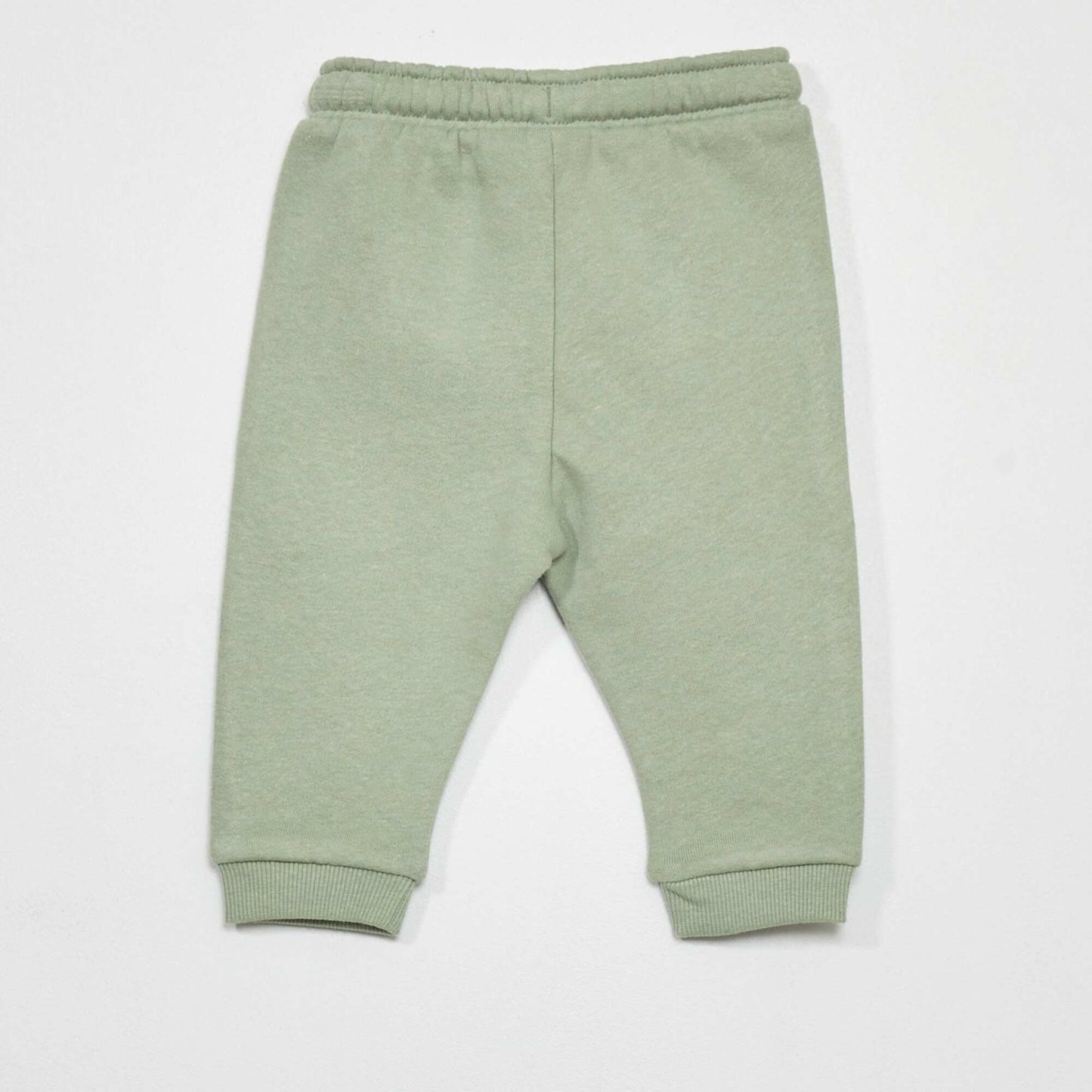 Pantalon de jogging en molleton vert gris