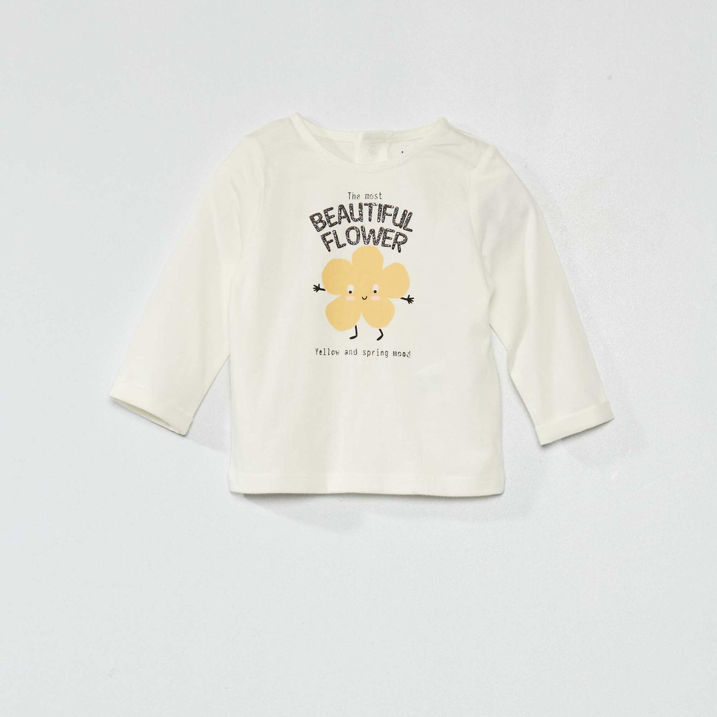 T-shirt en coton Blanc