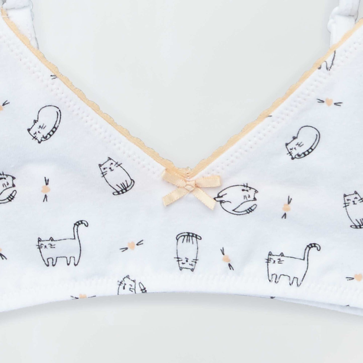 Lot de 2 brassi res Gris/blanc