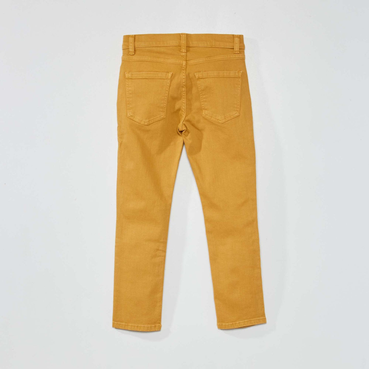Jean slim 5 poches Beige