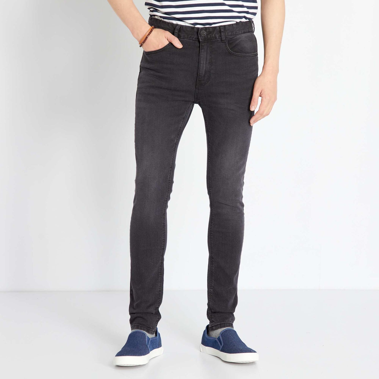 Jean skinny stretch - 5 poches NOIR