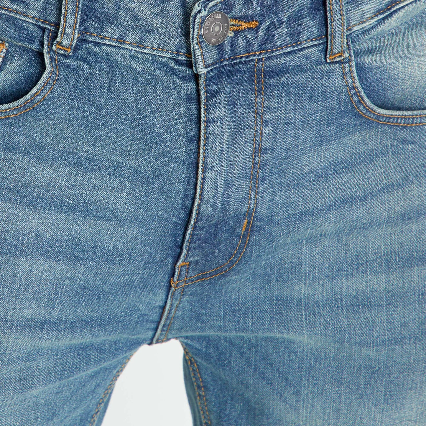Jean skinny stretch - 5 poches stone used