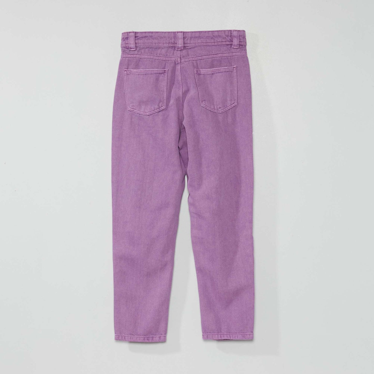 Pantalon denim coupe mom Violet