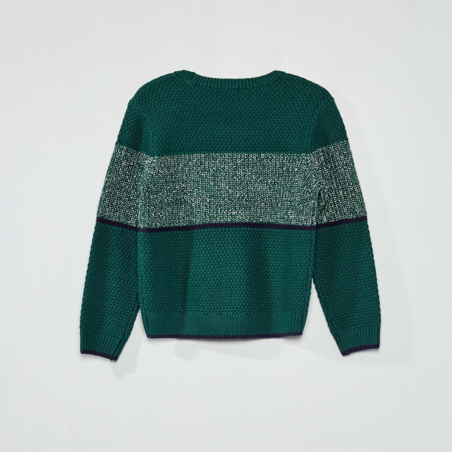 Pull en grosse maille Vert