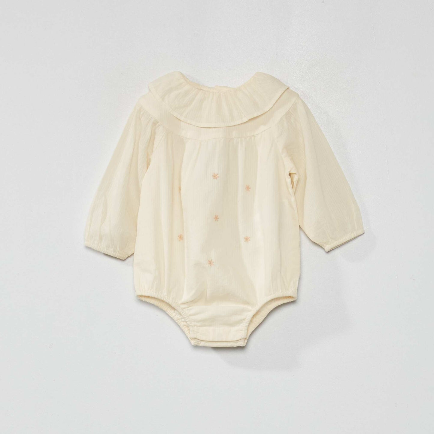 Body col collerette Ecru