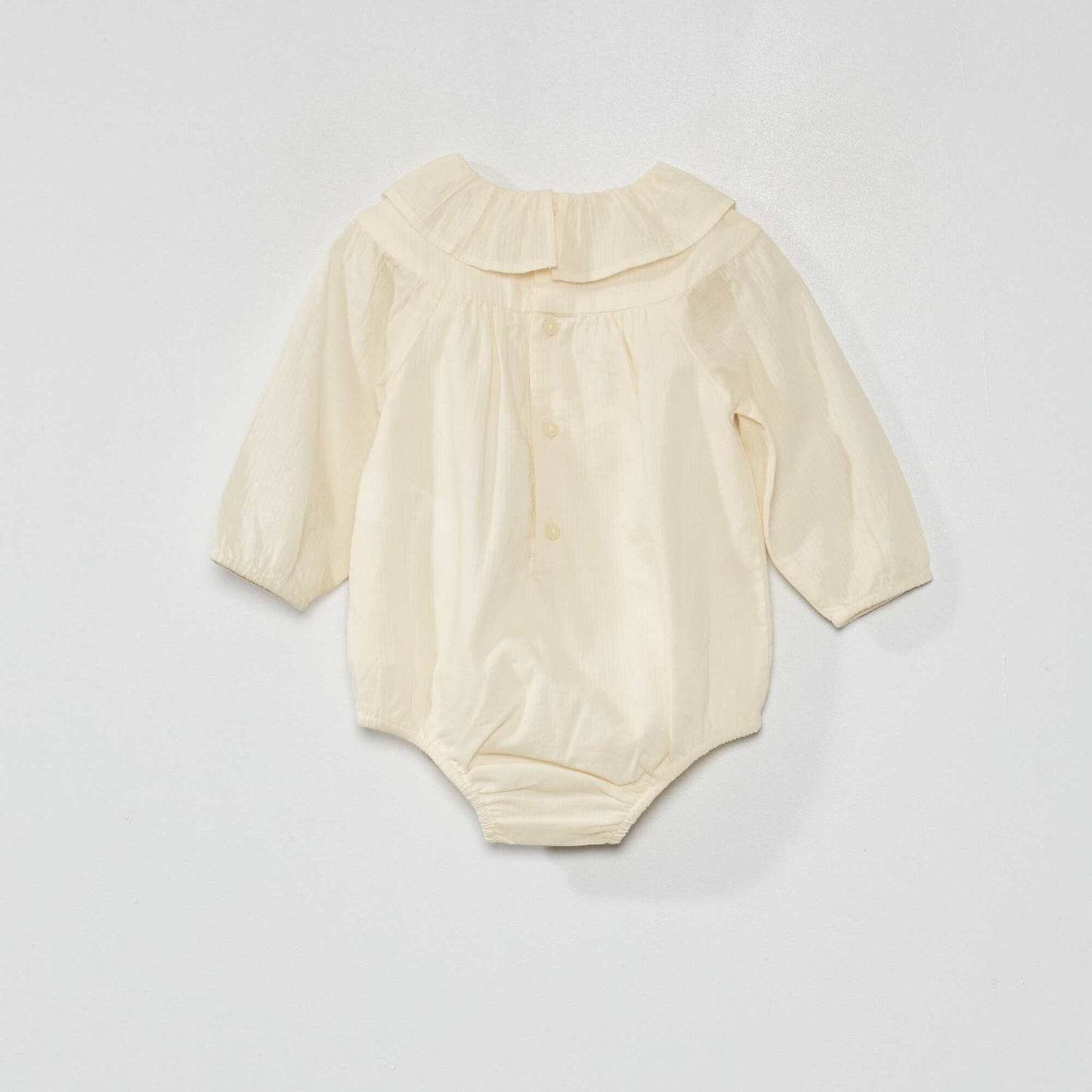 Body col collerette Ecru