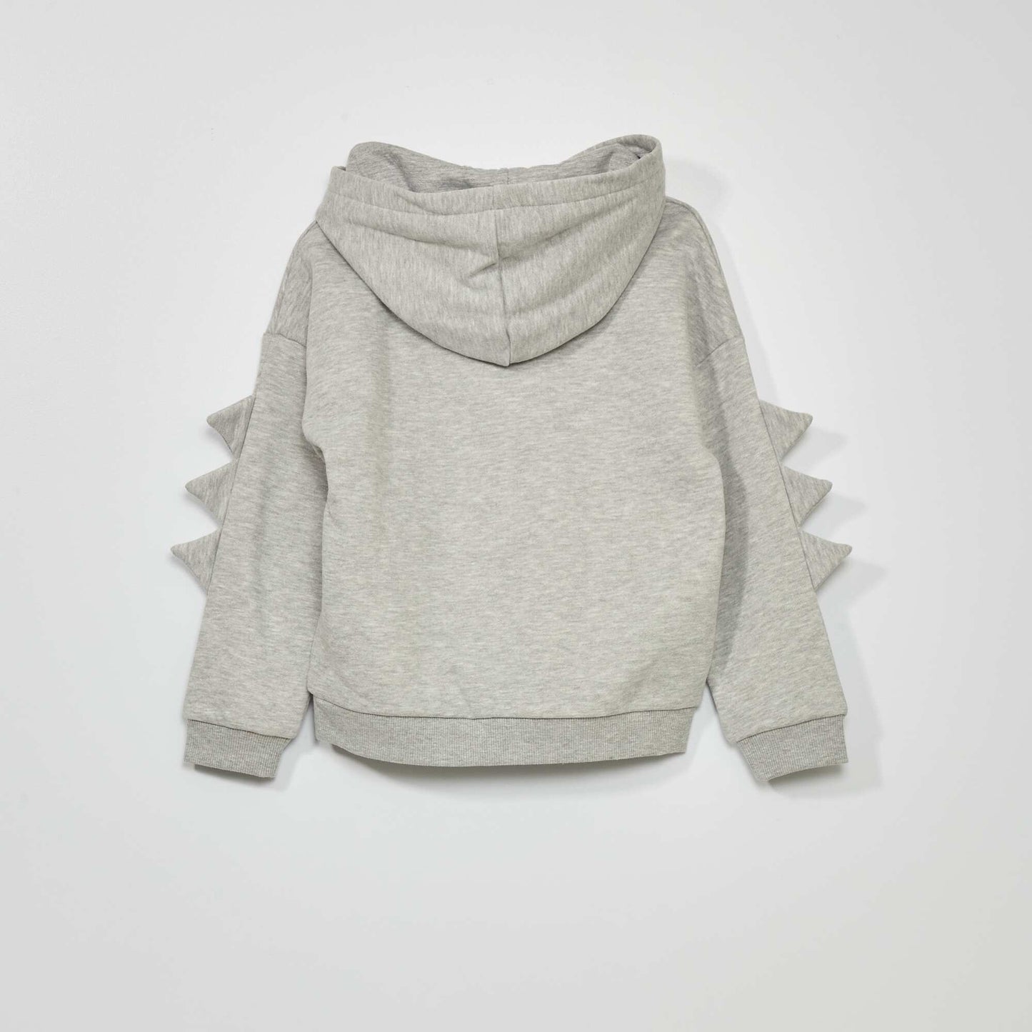 Sweat uni capuche Gris