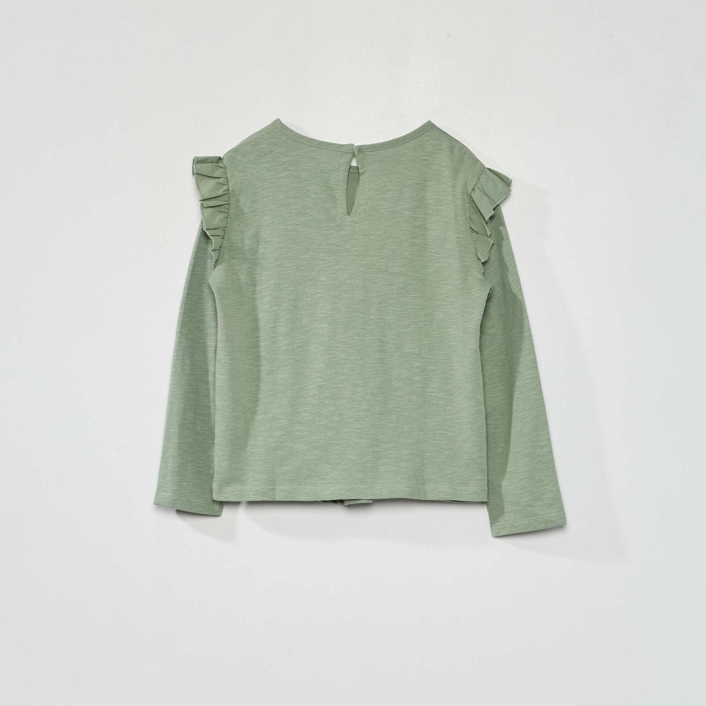 T-shirt paules volant s Vert