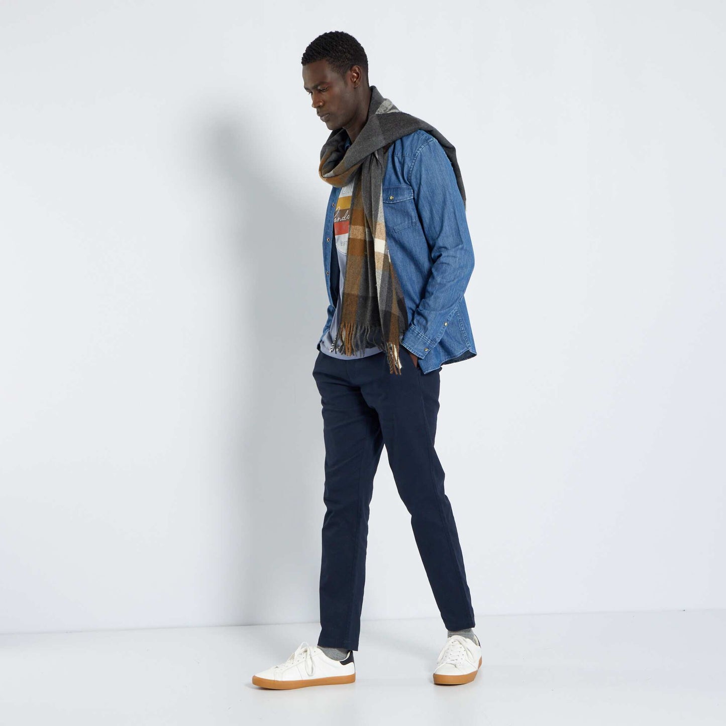 Chemise en jean regular Stone