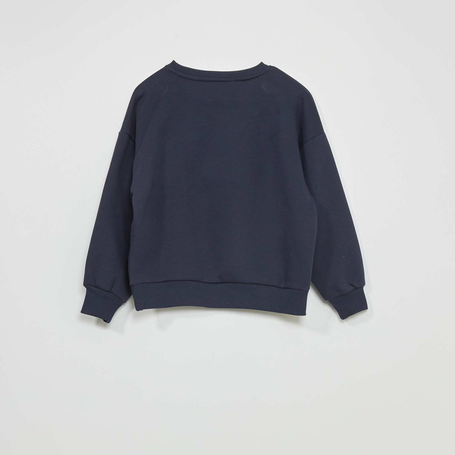 Sweat en molleton imprim GRIS