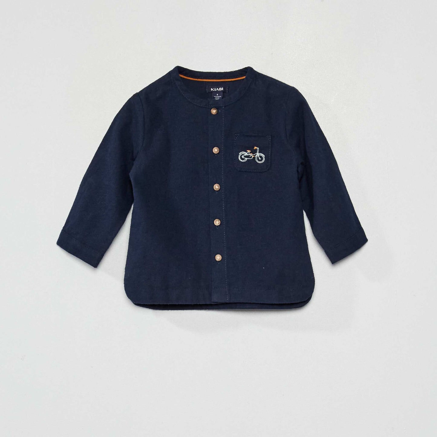 Chemise en flanelle Bleu