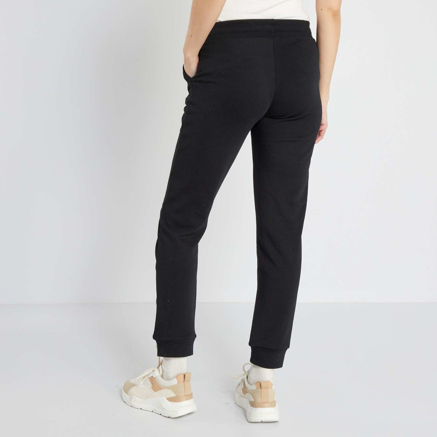 Pantalon grossesse en molleton noir