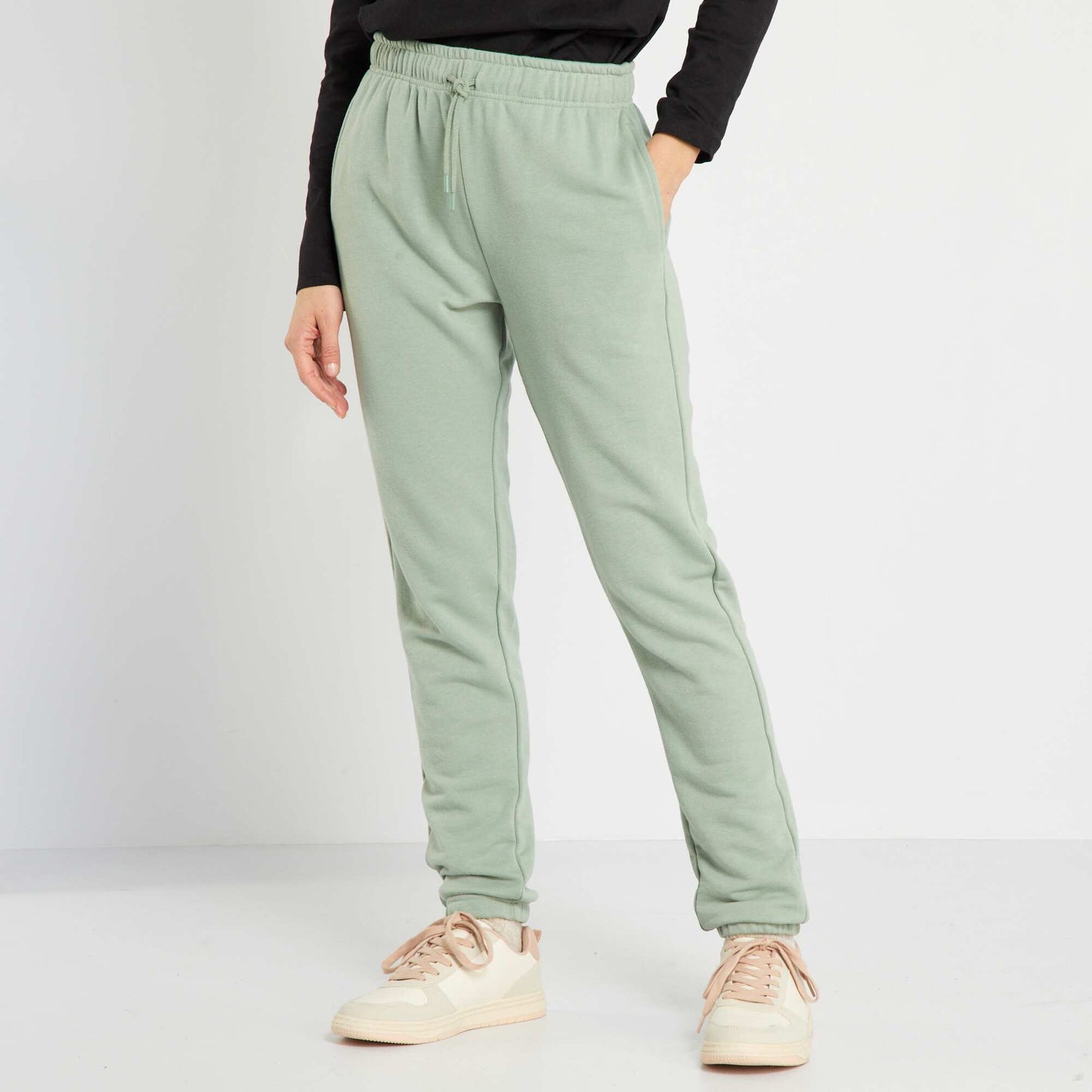 Pantalon de jogging en molleton l ger Vert