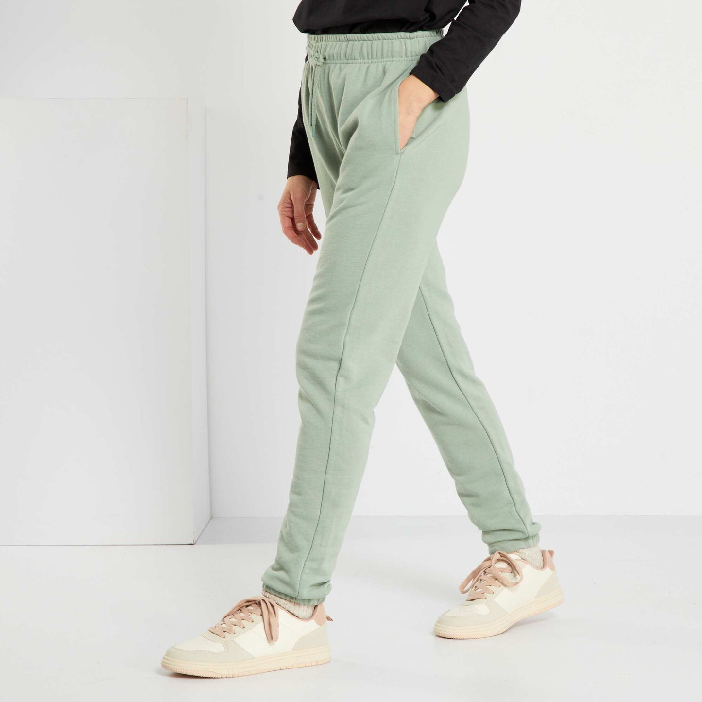 Pantalon de jogging en molleton l ger Vert