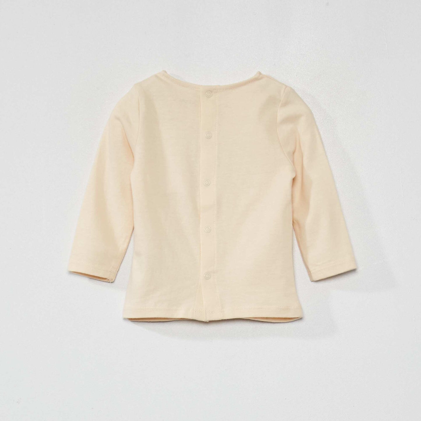 T-shirt en coton Ecru