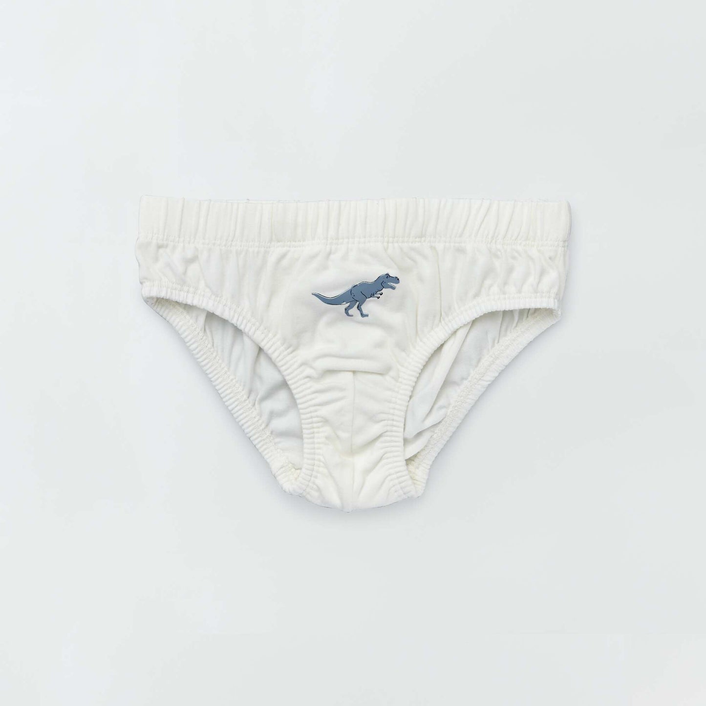 Lot de 5 slips en coton Bleu/vert/blanc