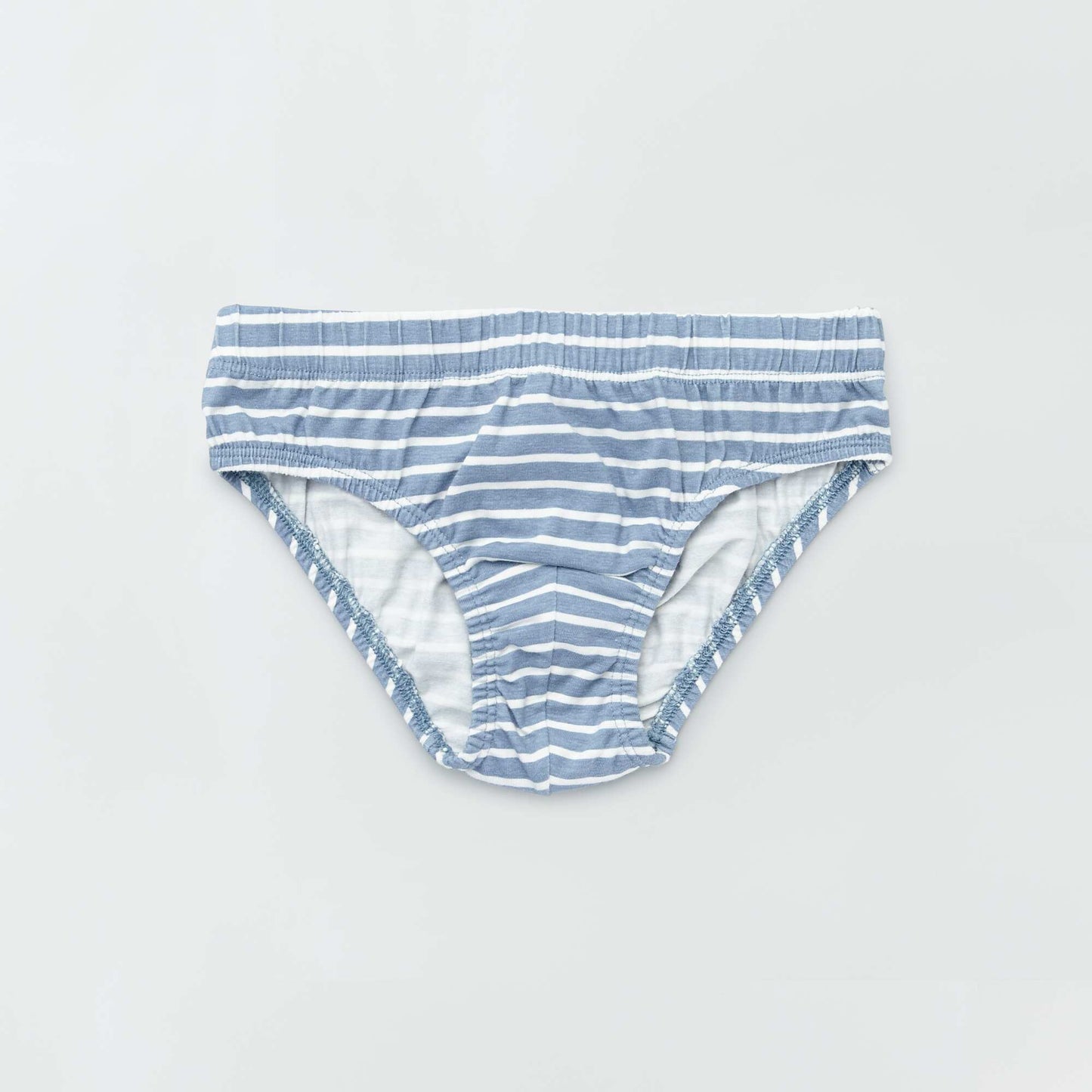 Lot de 5 slips en coton Bleu/vert/blanc