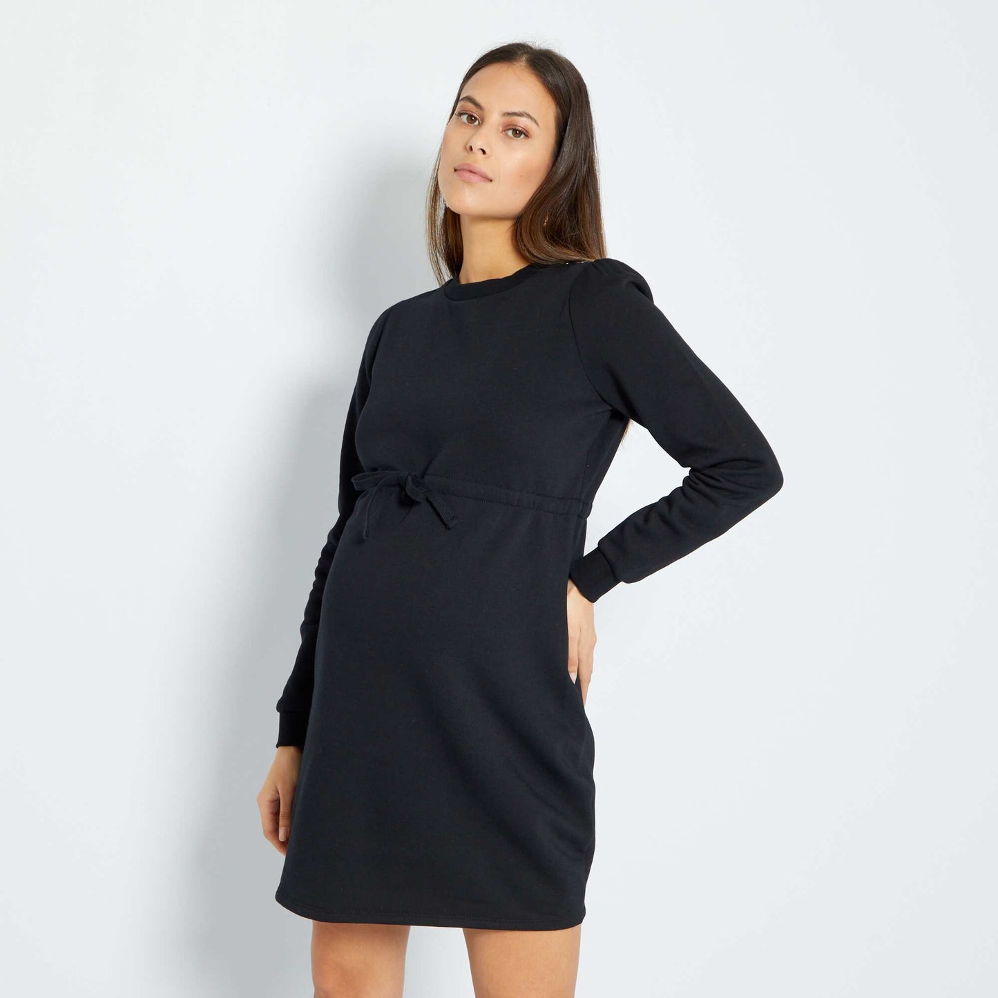 Robe de maternit noir