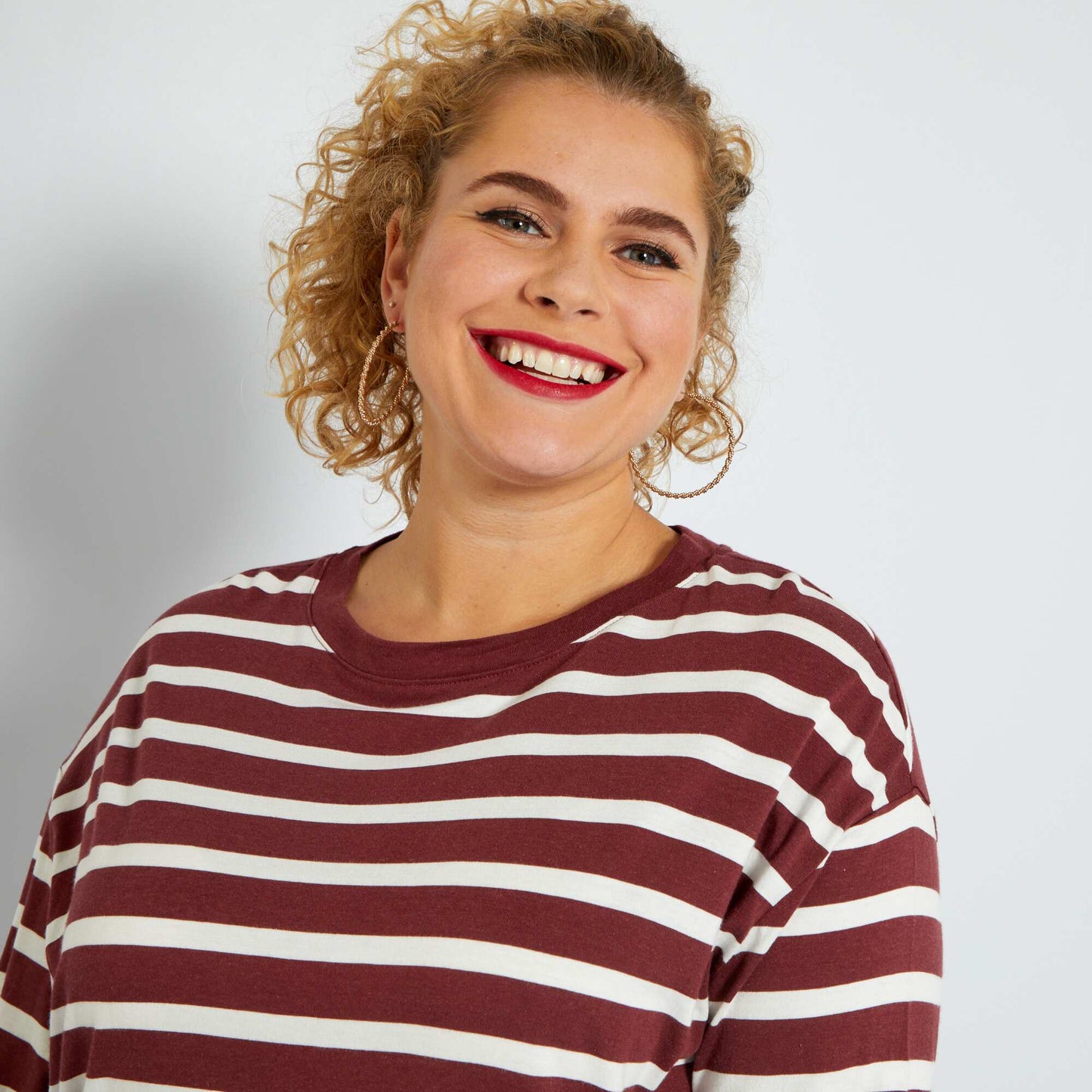 Tee-shirt en jersey Rouge