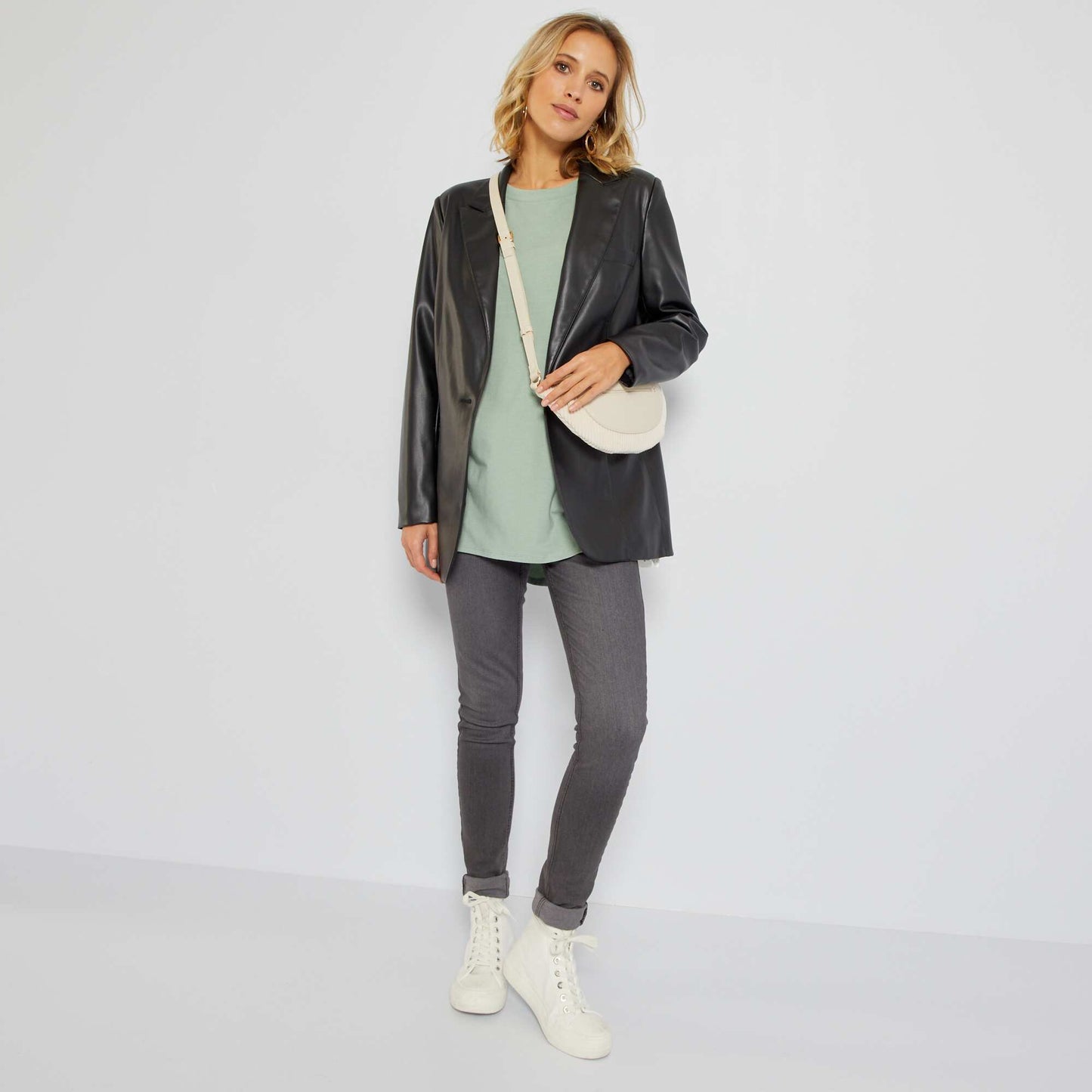 T-shirt manches longues Vert