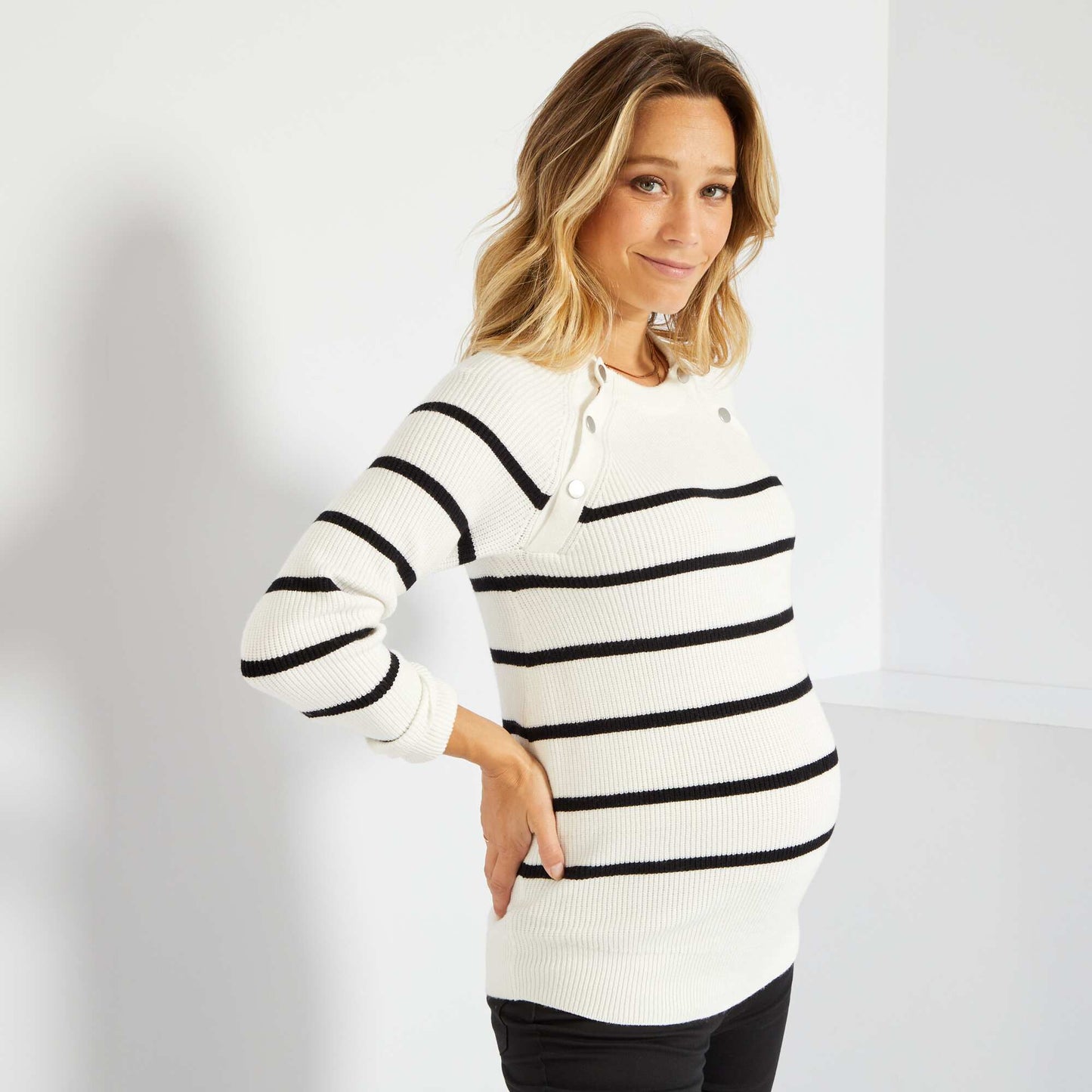 Sweat d'allaitement Blanc