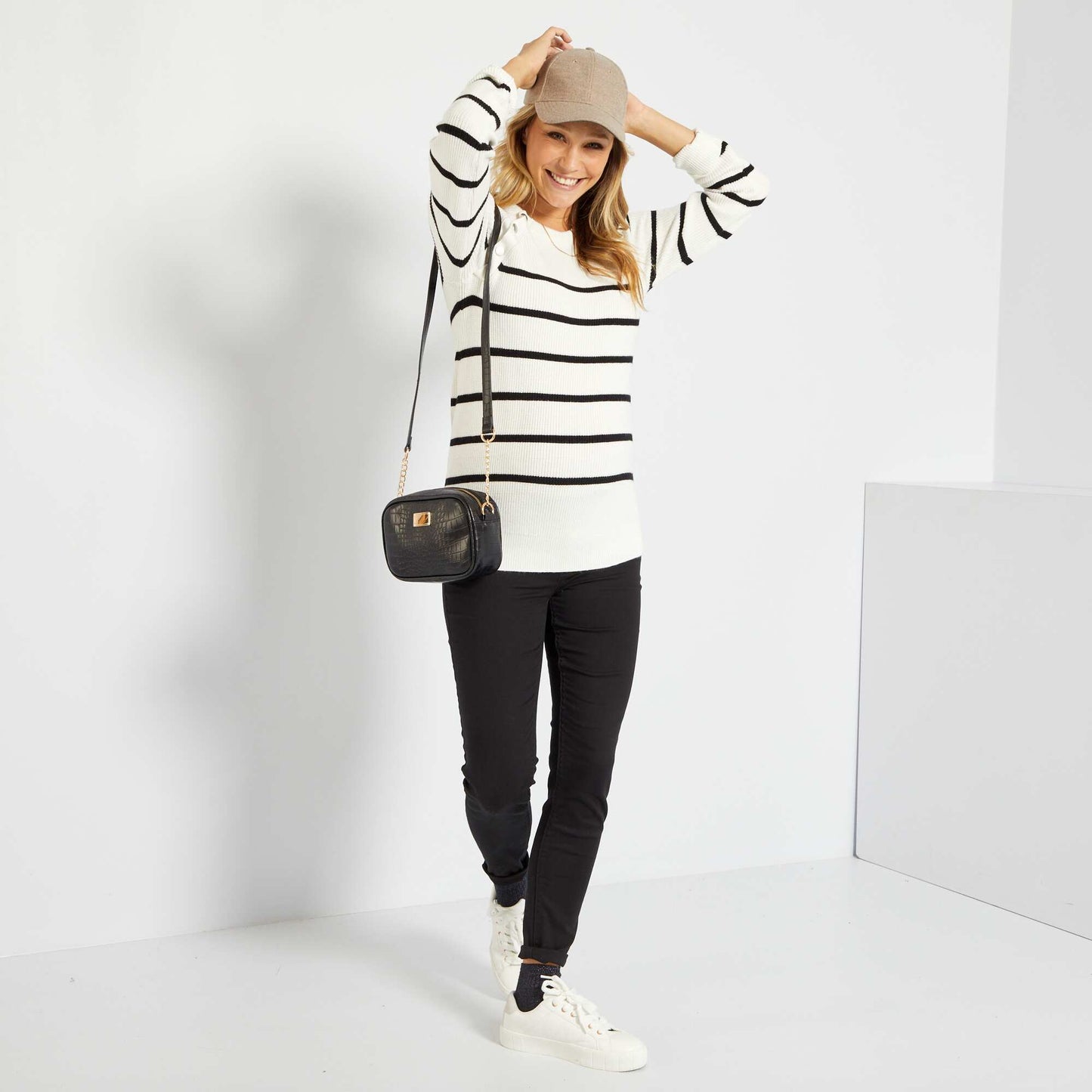 Sweat d'allaitement Blanc