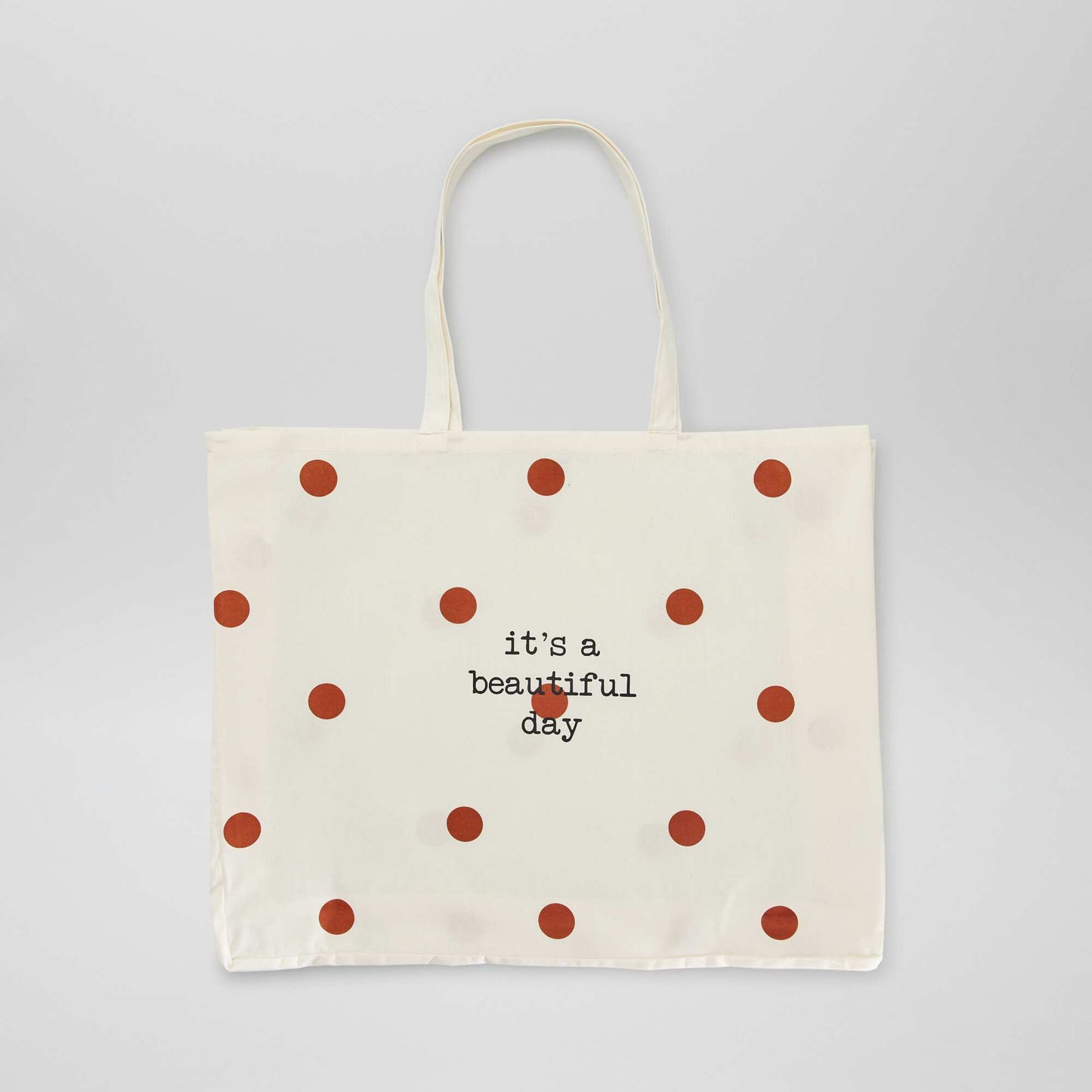 Tote-bag XXL en toile Beige