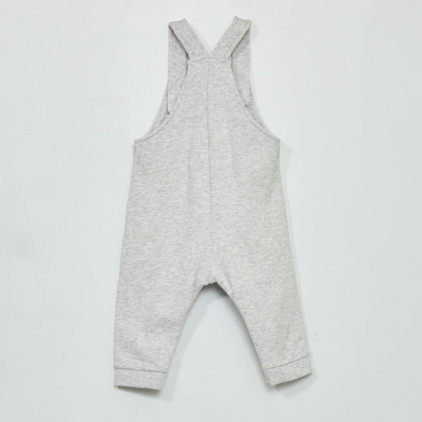 Combi longue en maille chin e Gris chin